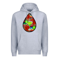 Heather Grey mexican teardrop  4 Premium Hoodie - BundleAndBundleShop