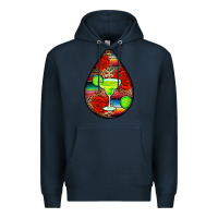 Navy mexican teardrop  4 Premium Hoodie - BundleAndBundleShop