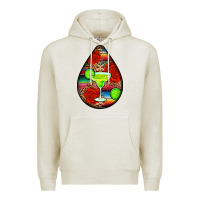 Oatmeal Heather mexican teardrop  4 Premium Hoodie - BundleAndBundleShop