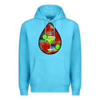 Ocean Blue mexican teardrop  4 Premium Hoodie - BundleAndBundleShop