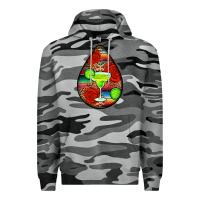 Slate Camo mexican teardrop  4 Premium Hoodie - BundleAndBundleShop