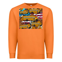 Carrot school bus American flag sunflower cowhide leopard Premium Sweatshirt - Artiststas