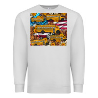 Dove Grey school bus American flag sunflower cowhide leopard Premium Sweatshirt - Artiststas