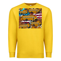 Lemon school bus American flag sunflower cowhide leopard Premium Sweatshirt - Artiststas