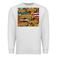 Oatmeal Heather school bus American flag sunflower cowhide leopard Premium Sweatshirt - Artiststas