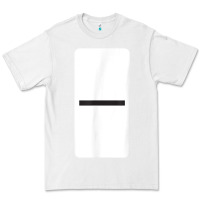 White Double Blank Dominoes Halloween Costume Domino Game Premium Tee - minhPixels