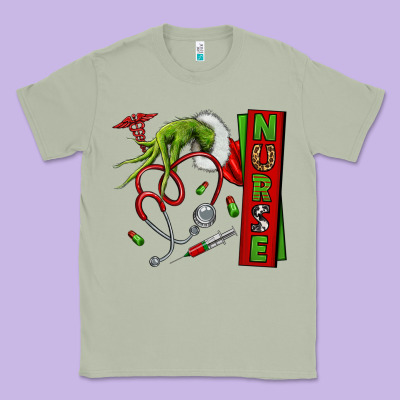 Christmas Character Classic Tee Designed By Nancycooperartshop