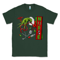 Sports Green Christmas Character Classic Tee - NancyCooperArtShop