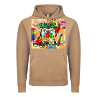 Vintage Coffee level 100 days of school Vintage Hoodie - CowGirlArtShop