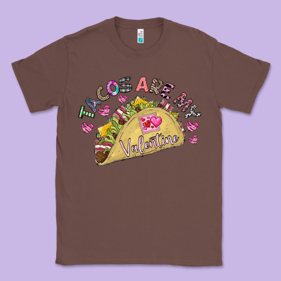 Tacos Are My Valentine Classic Tee Designed By Cowhidedigitalart