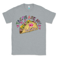 Heather Grey Tacos Are My Valentine Classic Tee - CowhideDigitalArt