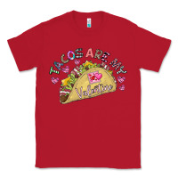 Red Tacos Are My Valentine Classic Tee - CowhideDigitalArt