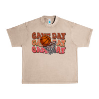 French Oak game day game day game day basketball Urban Heavy Tee - HowdyJamesFarm