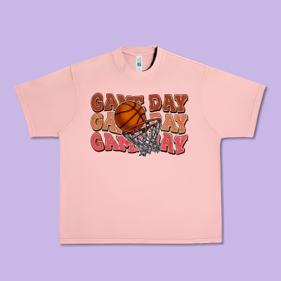 Game Day Game Day Game Day Basketball Urban Heavy Tee Designed By Howdyjamesfarm