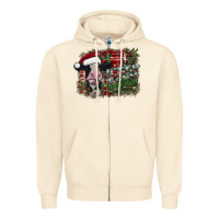 Sandshell merry christmas Zipper Hoodie - SublimationCraftShop