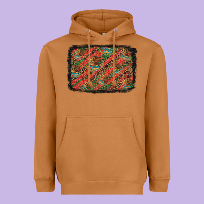Mexico Pattern Background Heavyweight Hoodie Designed By Artiststas