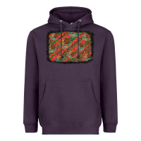Plum mexico pattern background Heavyweight Hoodie - Artiststas