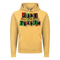 Vintage Mustard juneteenth freeish since 1865 Vintage Hoodie - CowGirlArtShop