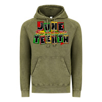 Vintage Olive juneteenth freeish since 1865 Vintage Hoodie - CowGirlArtShop