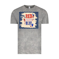 Cloud Rock red white blue Vintage Tee - TumblerDesignByShophia