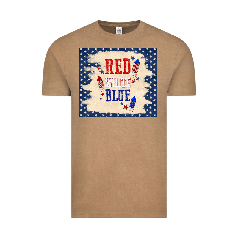 Red White Blue Vintage Tee by TumblerDesignByShophia | Teevron