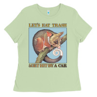 Matcha Let's Eat Trash & Get Hit By A Car Ladies Tee - Bettercallsaul