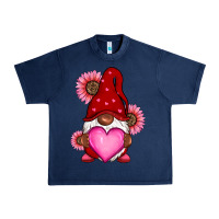Navy Valentine's Day afro gnome Urban Heavy Tee - RanaPortraitStore