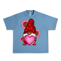 Pebble Blue Valentine's Day afro gnome Urban Heavy Tee - RanaPortraitStore