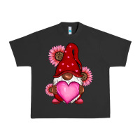 Pigment Black Valentine's Day afro gnome Urban Heavy Tee - RanaPortraitStore
