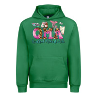 Emerald qma qualified medical aide Urban Hoodie - AdoDesignShop
