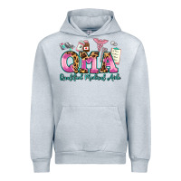 Heather Grey qma qualified medical aide Urban Hoodie - AdoDesignShop