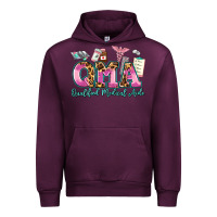 Mauve Wine qma qualified medical aide Urban Hoodie - AdoDesignShop