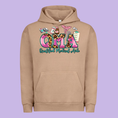 Qma Qualified Medical Aide Urban Hoodie Designed By Adodesignshop