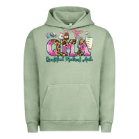 Pigment Oil Green qma qualified medical aide Urban Hoodie - AdoDesignShop