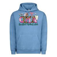 Pigment Pebble Blue qma qualified medical aide Urban Hoodie - AdoDesignShop