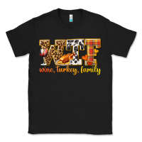 Black WTF Wine Turkey Family Classic Tee - texasbilliewilder