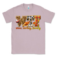 Lilac WTF Wine Turkey Family Classic Tee - texasbilliewilder
