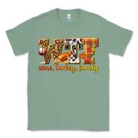 Sage WTF Wine Turkey Family Classic Tee - texasbilliewilder