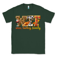 Sports Green WTF Wine Turkey Family Classic Tee - texasbilliewilder