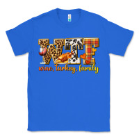 True Royal WTF Wine Turkey Family Classic Tee - texasbilliewilder