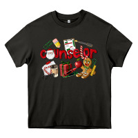 Asphalt Counselor Christmas Heavy Core Tee - LillyAllenDesigns