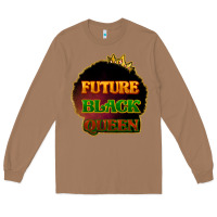 Toasted Coconut Future black queen Long Sleeve Tee - HowdyJamesFarm