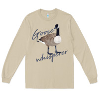 Mushroom Canadian Goose Whisperer Shirt Funny Cute Bird Hunter Gift 2 Long Sleeve Tee - minhPixels