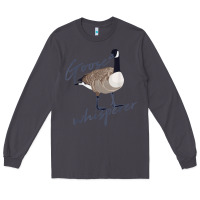 Smoke Canadian Goose Whisperer Shirt Funny Cute Bird Hunter Gift 2 Long Sleeve Tee - minhPixels