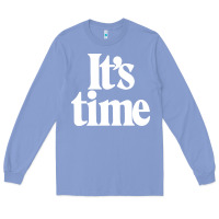 Colony Blue its time Long Sleeve Tee - minhPixels