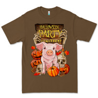 Cacao halloween party pig Premium Tee - RanaPortraitStore