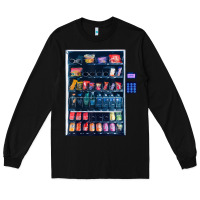 Black Funny Costumes for Halloween Vending Machine Silvester Long Sleeve Tee - minhPixels