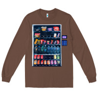 Chestnut Funny Costumes for Halloween Vending Machine Silvester Long Sleeve Tee - minhPixels