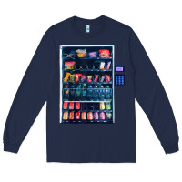 Navy Funny Costumes for Halloween Vending Machine Silvester Long Sleeve Tee - minhPixels