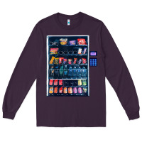 Plum Funny Costumes for Halloween Vending Machine Silvester Long Sleeve Tee - minhPixels